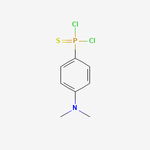 [4-(Dimethylamino)phenyl]phosphonothioic dichloride