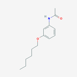 Acetamide, N-[3-(hexyloxy)phenyl]-