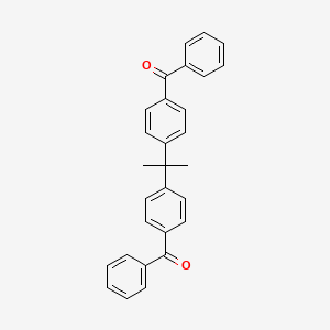 [Propane-2,2-diyldi(4,1-phenylene)]bis(phenylmethanone)