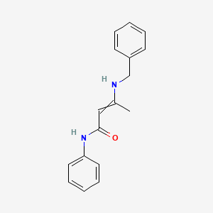 3-(Benzylamino)-N-phenylbut-2-enamide