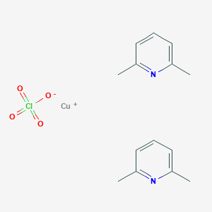 Copper(1+);2,6-dimethylpyridine;perchlorate