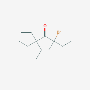 3-Bromo-5,5-diethyl-3-methylheptan-4-one