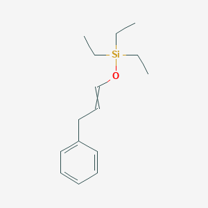 Silane, triethyl[[(1Z)-3-phenyl-1-propenyl]oxy]-