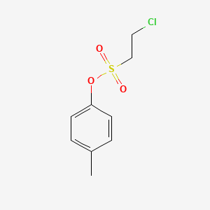 molecular formula C9H11ClO3S B14638825 4-Methylphenyl 2-chloroethane-1-sulfonate CAS No. 54118-86-4