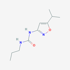 N-[5-(Propan-2-yl)-1,2-oxazol-3-yl]-N'-propylurea