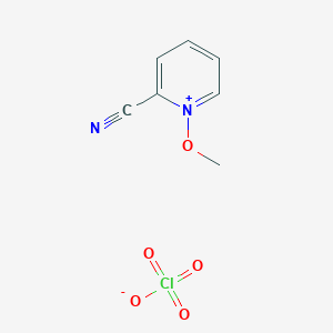 Pyridinium, 2-cyano-1-methoxy-, perchlorate