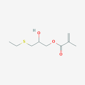 3-(Ethylsulfanyl)-2-hydroxypropyl 2-methylprop-2-enoate