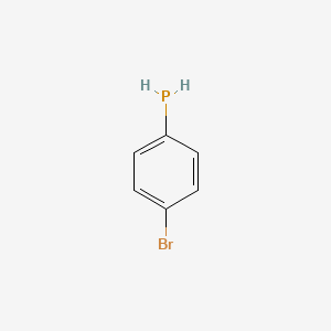 molecular formula C6H6BrP B14639001 (4-Bromophenyl)phosphane CAS No. 53772-55-7