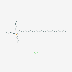 Tributyl(octadecyl)phosphanium chloride