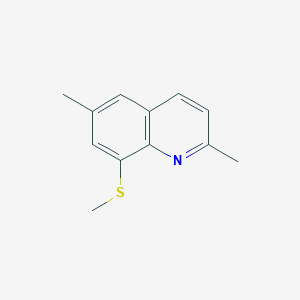 2,6-Dimethyl-8-(methylsulfanyl)quinoline