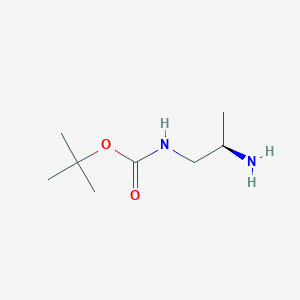 molecular formula C8H19ClN2O2 B1463908 (R)-tert-Butyl (2-aminopropyl)carbamate CAS No. 333743-54-7