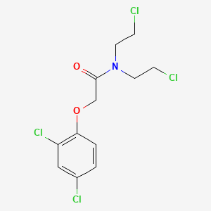 N,N-Bis(2-chloroethyl)-2-(2,4-dichlorophenoxy)acetamide