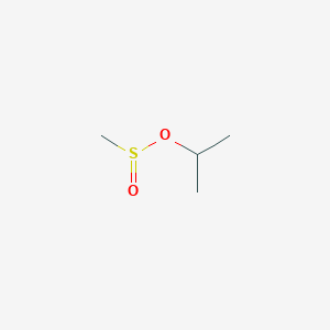 molecular formula C4H10O2S B14639111 Methanesulfinic acid, 1-methylethyl ester CAS No. 52693-40-0