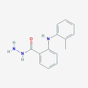 2-(2-Methylanilino)benzohydrazide