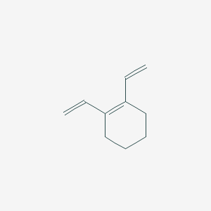 molecular formula C10H14 B14639186 1,2-Diethenylcyclohex-1-ene CAS No. 53081-66-6