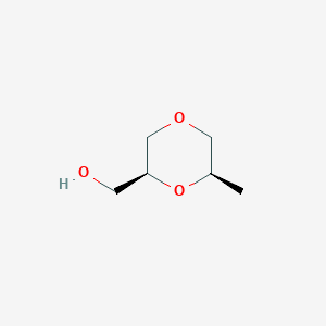 [(2S,6R)-6-Methyl-1,4-dioxan-2-yl]methanol