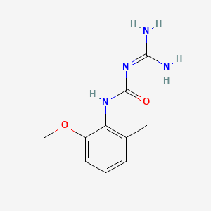 Urea, N-(aminoiminomethyl)-N'-(2-methoxy-6-methylphenyl)-