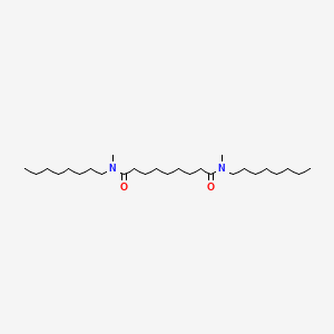 molecular formula C27H54N2O2 B14639250 N~1~,N~9~-Dimethyl-N~1~,N~9~-dioctylnonanediamide CAS No. 52832-38-9