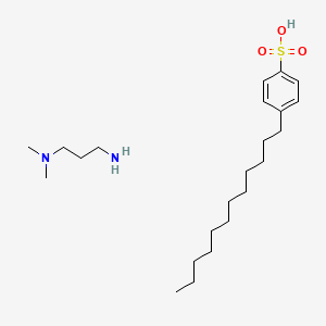 N',N'-dimethylpropane-1,3-diamine;4-dodecylbenzenesulfonic acid