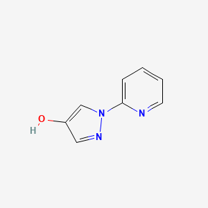 B1463946 1-(pyridin-2-yl)-1H-pyrazol-4-ol CAS No. 1779121-75-3