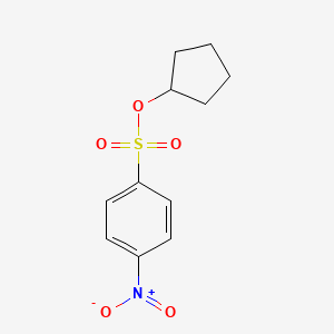 Cyclopentyl 4-nitrobenzene-1-sulfonate