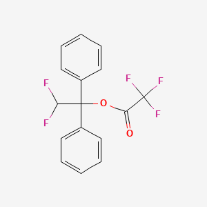 2,2-Difluoro-1,1-diphenylethyl trifluoroacetate