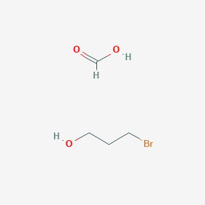 3-Bromopropan-1-ol;formic acid