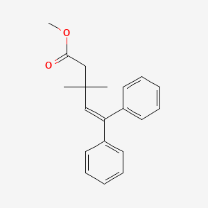 Methyl 3,3-dimethyl-5,5-diphenylpent-4-enoate