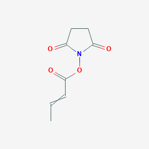 1-[(But-2-enoyl)oxy]pyrrolidine-2,5-dione