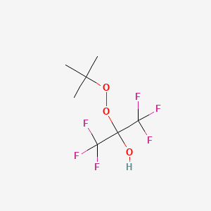 2-(tert-Butylperoxy)-1,1,1,3,3,3-hexafluoropropan-2-ol