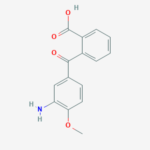 2-(3-Amino-4-methoxybenzoyl)benzoic acid