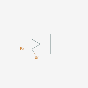 Cyclopropane, 1,1-dibromo-2-(1,1-dimethylethyl)-