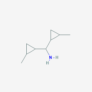 1,1-Bis(2-methylcyclopropyl)methanamine