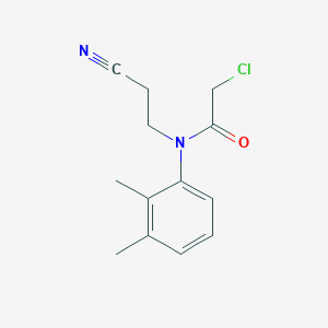 2-chloro-N-(2-cyanoethyl)-N-(2,3-dimethylphenyl)acetamide