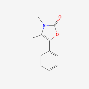 2(3H)-Oxazolone, 3,4-dimethyl-5-phenyl-