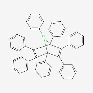 1,2,3,4,5,6,7-Heptaphenyl-7-borabicyclo[2.2.1]hepta-2,5-diene