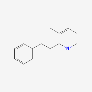 1,5-Dimethyl-6-(2-phenylethyl)-1,2,3,6-tetrahydropyridine