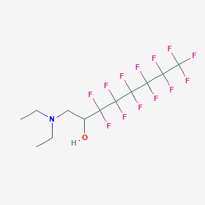 1-(Diethylamino)-3,3,4,4,5,5,6,6,7,7,8,8,8-tridecafluorooctan-2-ol