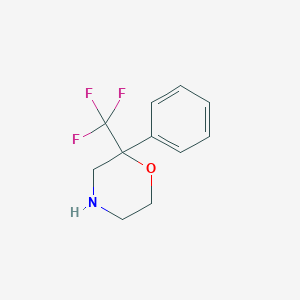 B1463994 2-Phenyl-2-(trifluoromethyl)morpholine CAS No. 1315366-84-7