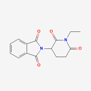 2-(1-Ethyl-2,6-dioxopiperidin-3-yl)-1H-isoindole-1,3(2H)-dione