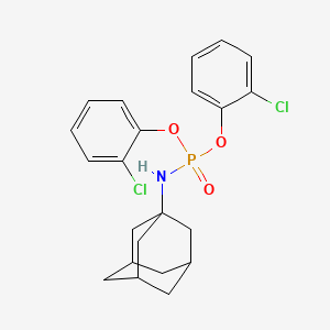 N-bis(2-chlorophenoxy)phosphoryladamantan-1-amine