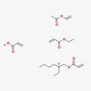 Ethenyl acetate;2-ethylhexyl prop-2-enoate;ethyl prop-2-enoate;prop-2-enoic acid