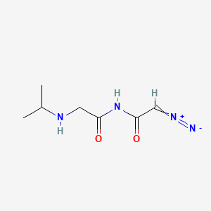 N-Diazoacetylglycine isopropylamide