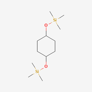 Silane, [1,4-cyclohexanediylbis(oxy)]bis[trimethyl-