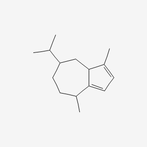 3,8-Dimethyl-5-(propan-2-yl)-3a,4,5,6,7,8-hexahydroazulene