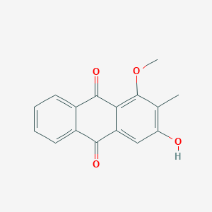 molecular formula C16H12O4 B014640 茜草红 1-甲基醚 CAS No. 7460-43-7