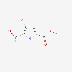 methyl 4-bromo-5-formyl-1-methyl-1H-pyrrole-2-carboxylate