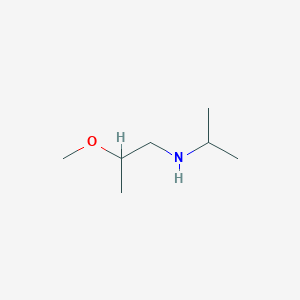 molecular formula C7H17NO B1464030 (2-Methoxypropyl)(propan-2-yl)amine CAS No. 1249099-59-9