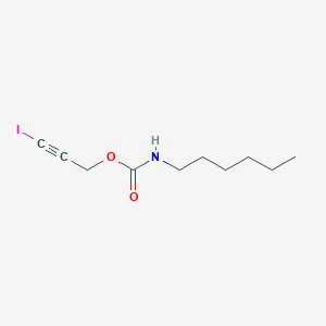 3-Iodoprop-2-yn-1-yl hexylcarbamate