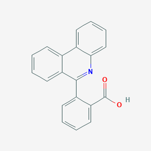 Benzoic acid, 2-(6-phenanthridinyl)-